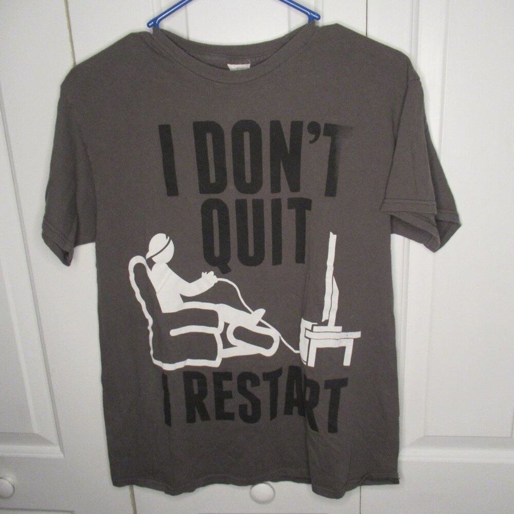 Men's Delta "I DON'T QUIT I RESTART" Tee